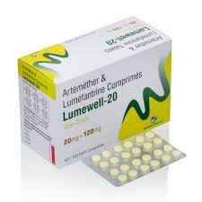 ARTHEMETHER AND LUMEFANTRINE TABLETS 20mg